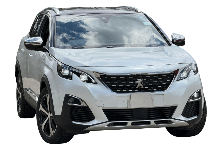 2018 Peugeot 3008 GT White 2.0 Diesel Panoramic Sunroof